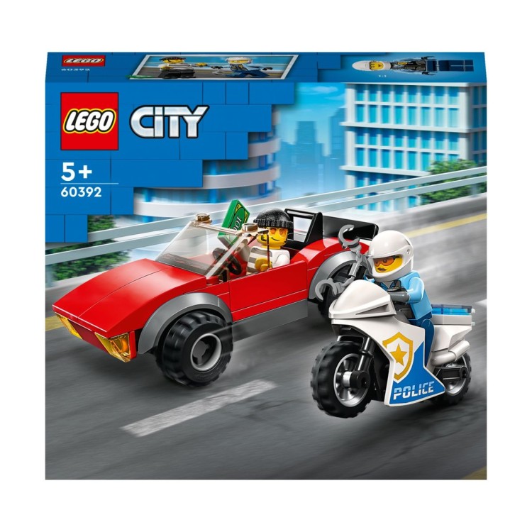 LEGO City Police Bike Car Chase 60392
