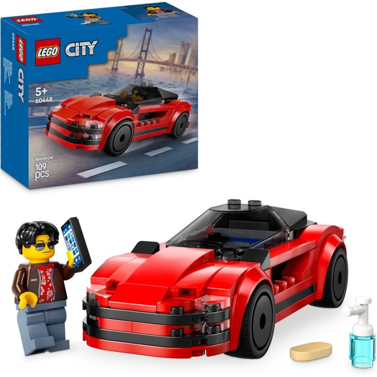 LEGO City Red Sports Car 60448