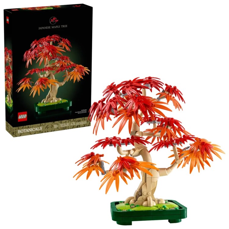LEGO Creator Expert Botanical Japanese Red Maple Bonsai Tree 10348