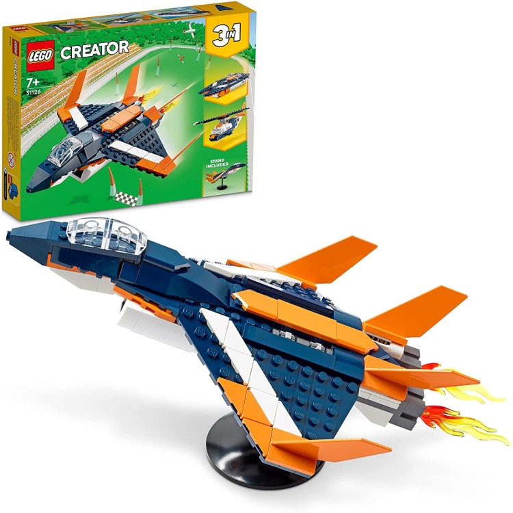 LEGO Creator Supersonic Jet 31126