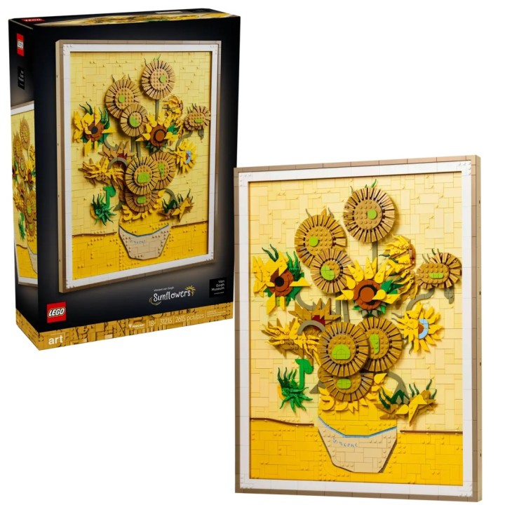 LEGO Creator Vincent Van Gogh Sunflowers 31215