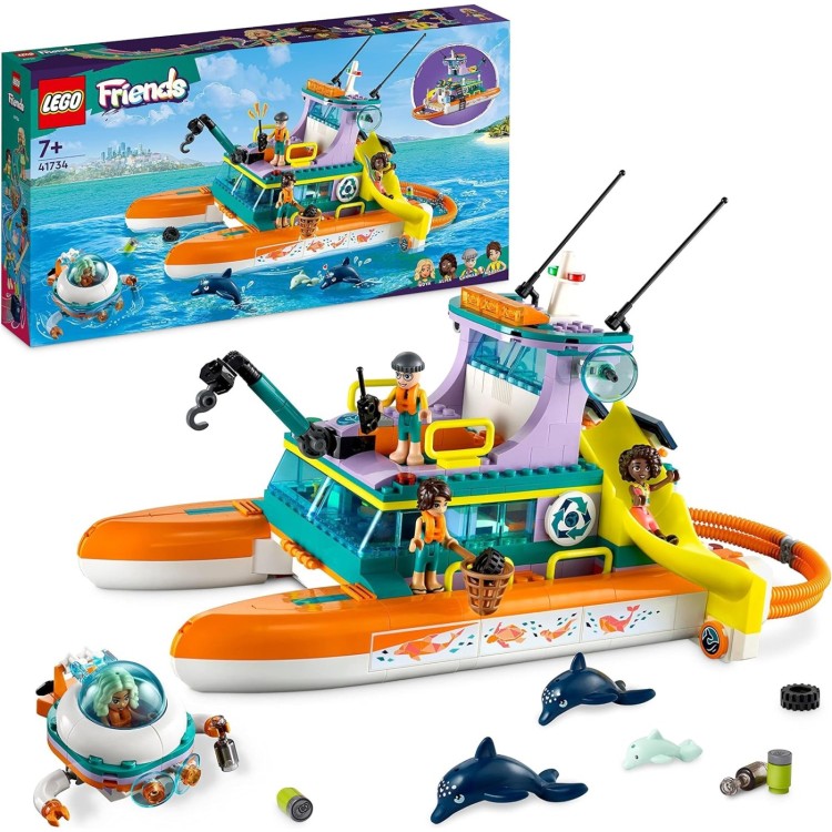 LEGO Friends Sea Rescue Boat 41734