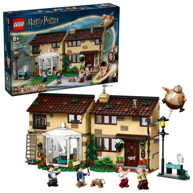 LEGO Harry Potter - Privet Drive: Aunt Marge's Visit 76451