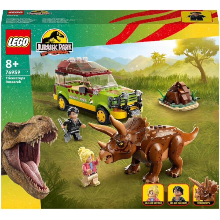 LEGO Jurassic Park - Triceratops Research 76959