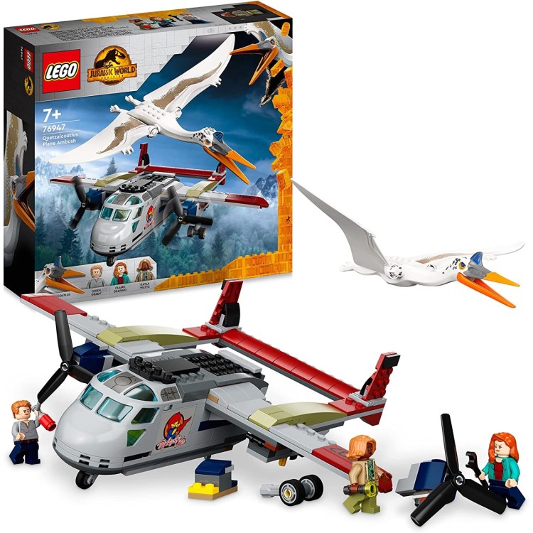 LEGO Jurassic World - Quetzalcoatlus Plane Ambush 76947