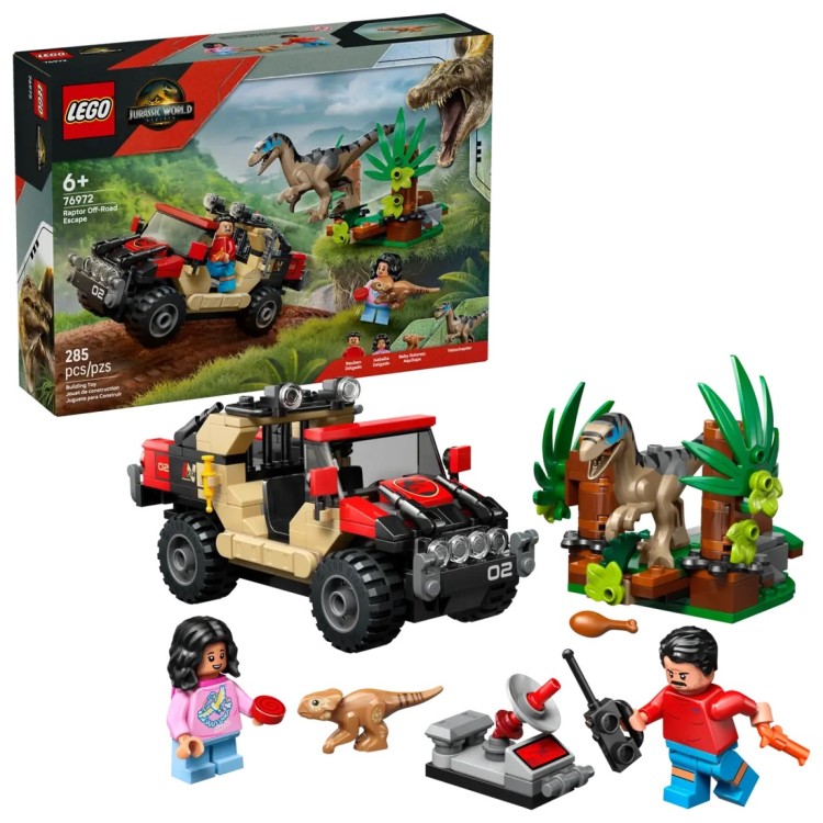 LEGO Jurassic World - Raptor Off-Road Escape 76972