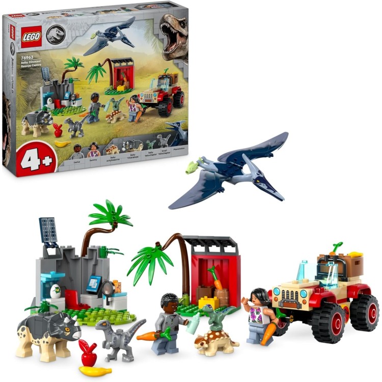 LEGO Jurassic World Baby Dinosaur Rescue Centre 76963