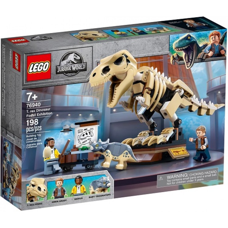 LEGO Jurassic World T.Rex Dinosaur Fossil Exhibition 76940