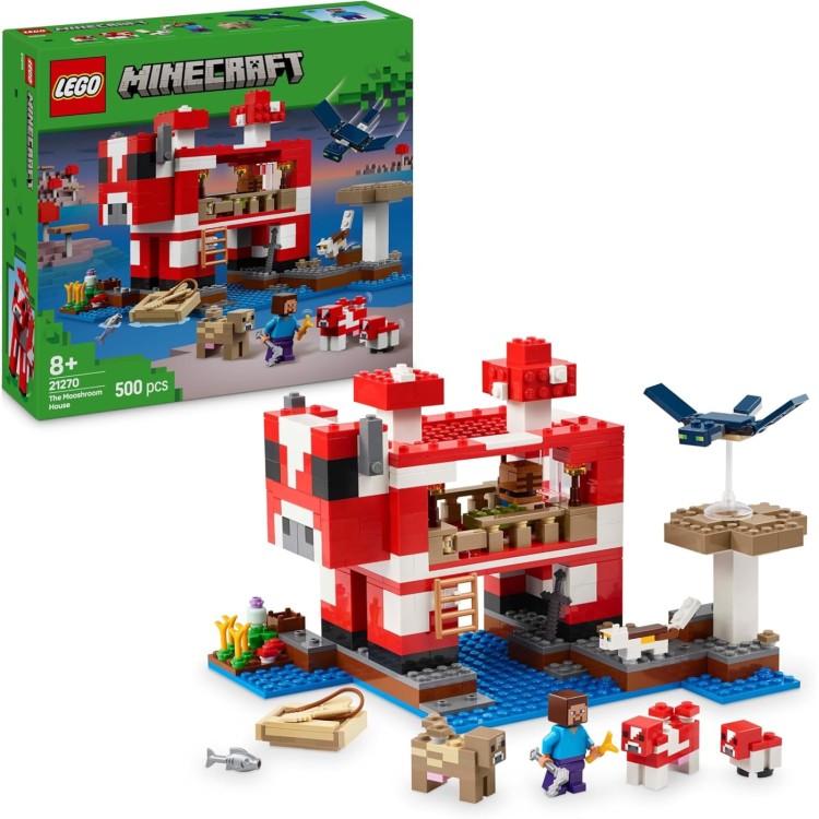 LEGO Minecraft - The Mooshroom House 21270