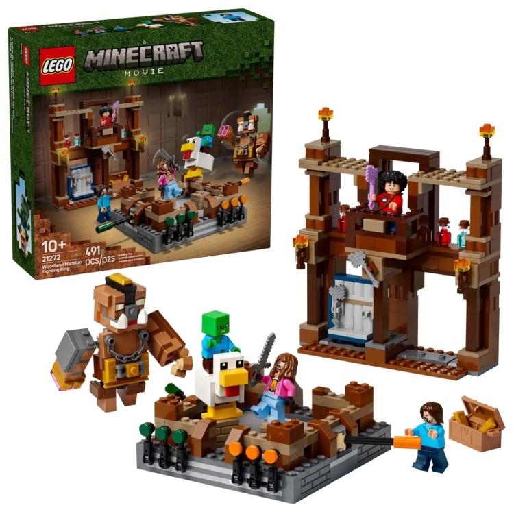 LEGO Minecraft Movie - Woodland Mansion Fighting Ring 21272