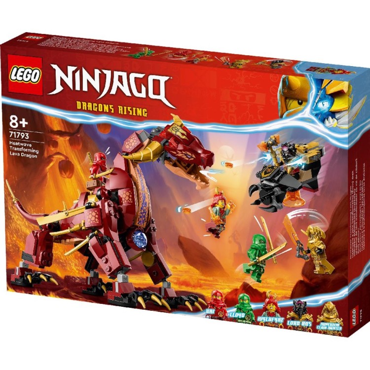 LEGO Ninjago - Heatwave Transforming Lava Dragon 71793
