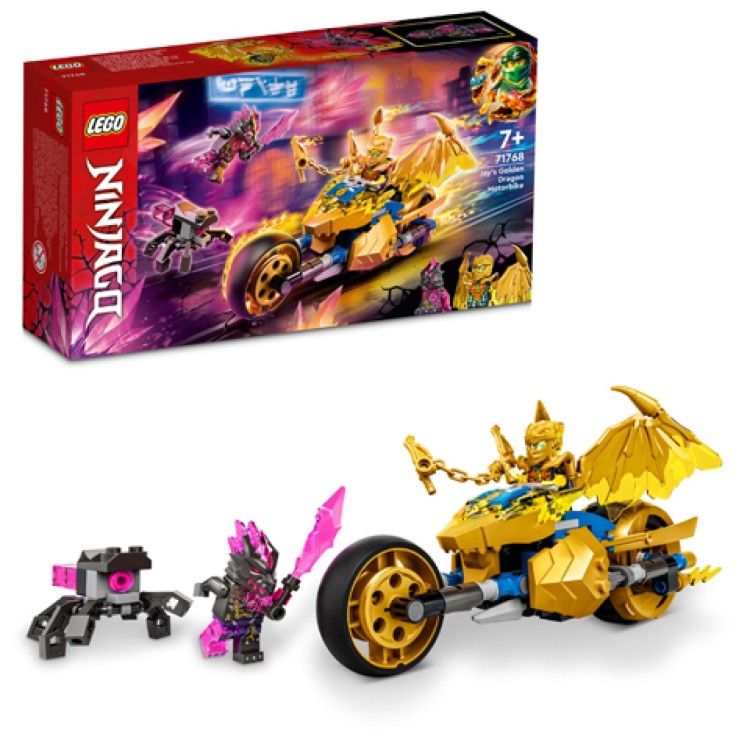 LEGO Ninjago - Jay's Golden Dragon Motorbike 71768