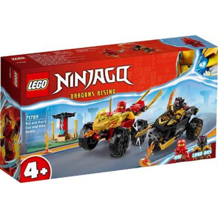 LEGO Ninjago - Kai and Ras's Car and Bike Battle 71789