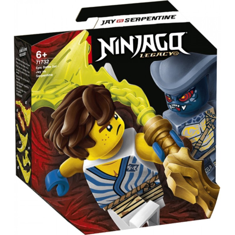 LEGO Ninjago Epic Battle Set - Jay vs. Serpentine 71732