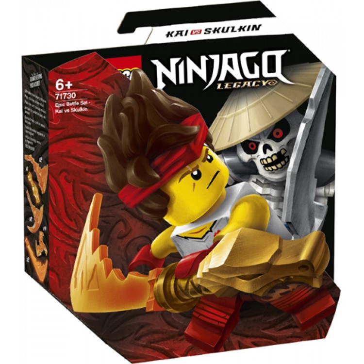 LEGO Ninjago Epic Battle Set - Kai vs. Skulkin 71730