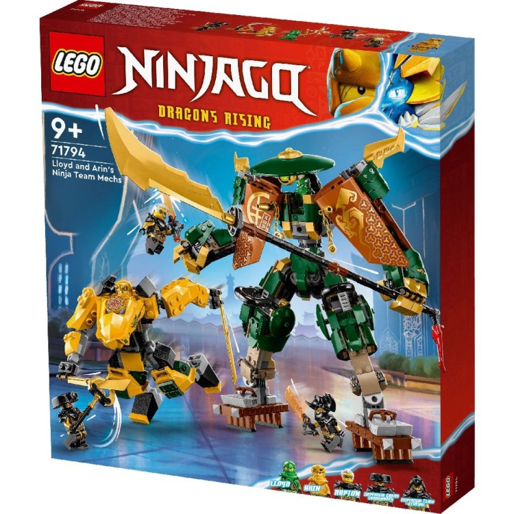 LEGO Ninjago Lloyd and Arin's Ninja Team Mechs 71794