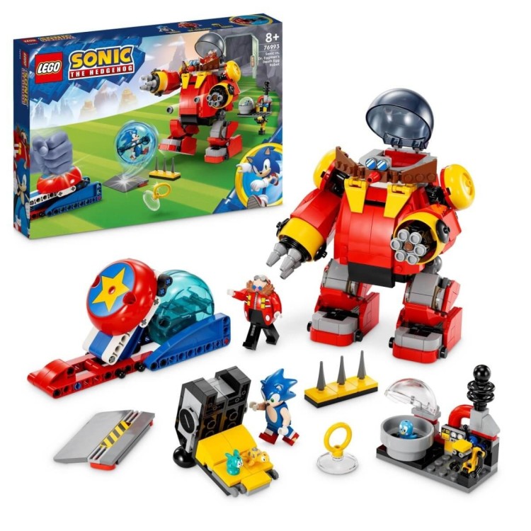 LEGO Sonic the Hedgehog Sonic vs Dr.Eggman's Death Egg Robot 76993