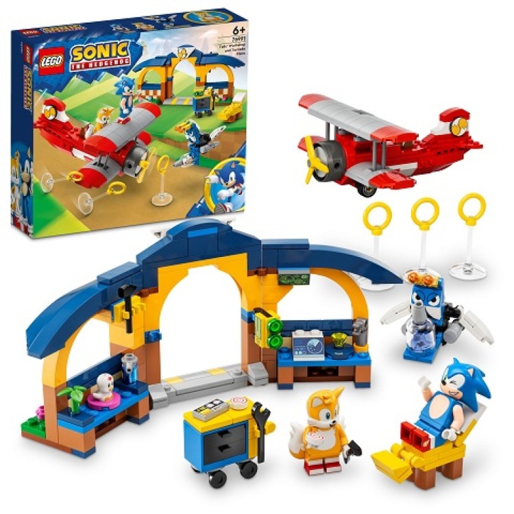 LEGO Sonic the Hedgehog Tails' Workshop and Tornado Plane 76991