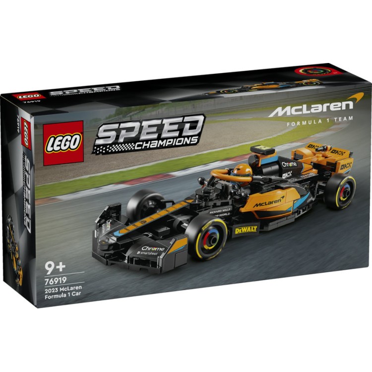 LEGO Speed Champions 2023 McLaren Formula 1 Car 76919