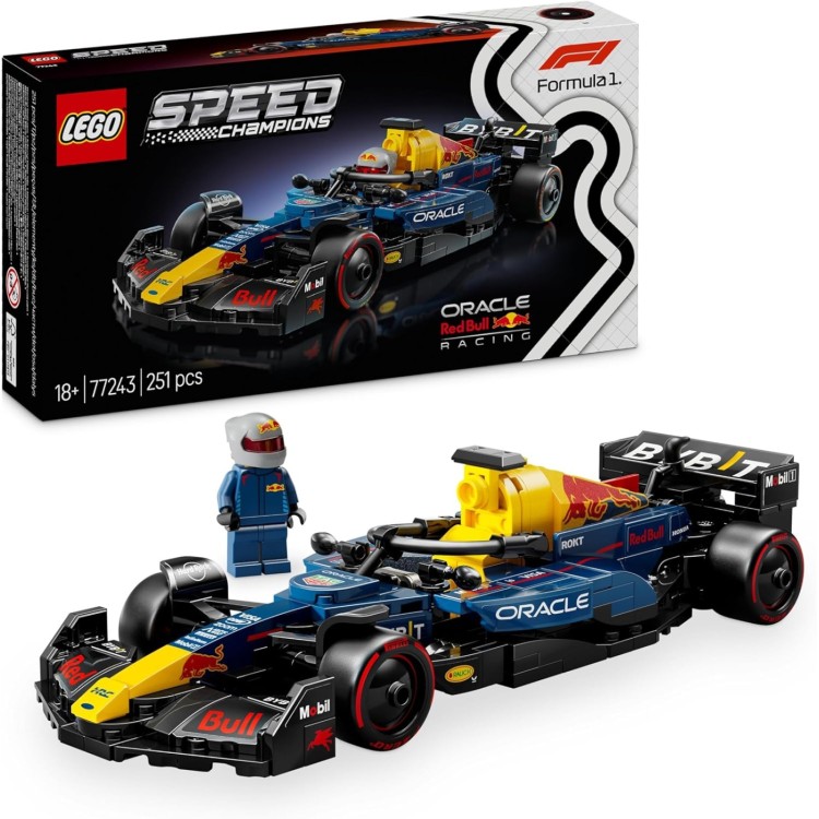 LEGO Speed Champions F1 Oracle Red Bull Racing RB20 Race Car 77243