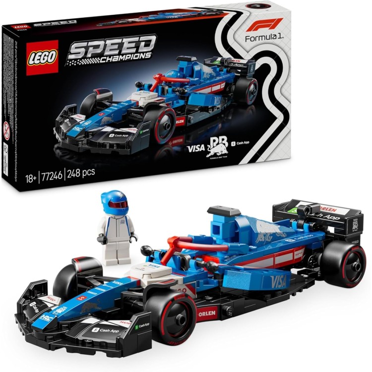 LEGO Speed Champions F1 Visa Cash App RB VCARB 01 Race Car 77246