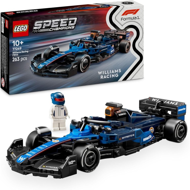 LEGO Speed Champions F1 Williams Racing FW46 Race Car 77249