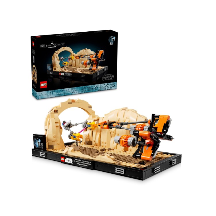 LEGO Star Wars - Mos Espa Podrace Diorama 75380