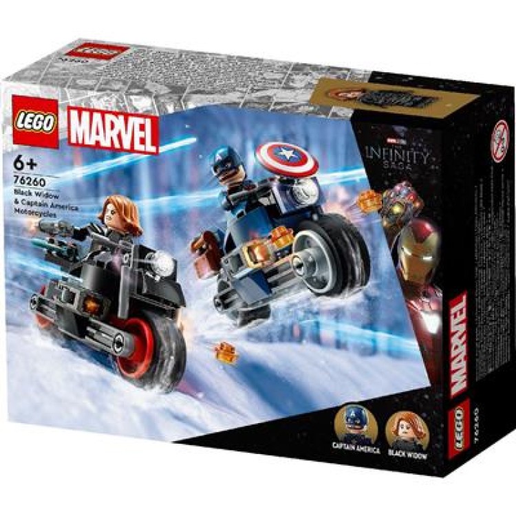 LEGO Super Heroes - Black Widow & Captain America Motorcycles 76260