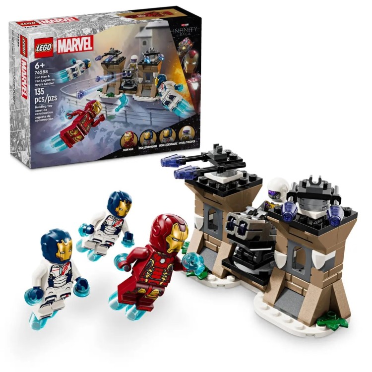 LEGO Super Heroes - Iron Man & Iron Legion Vs Hydra Soldier 76288