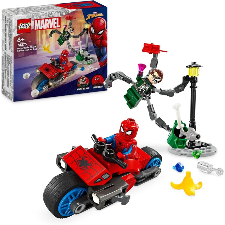 LEGO Super Heroes - Motorcycle Chase: Spider-Man Vs Doc Ock 76275