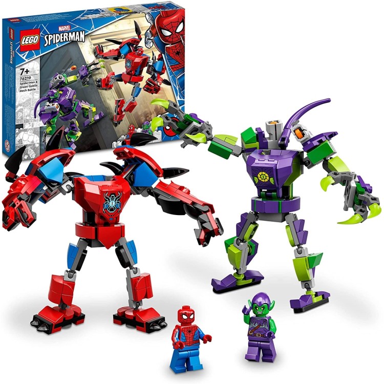 LEGO Super Heroes - Spider-Man & Green Goblin Mech Battle 76219