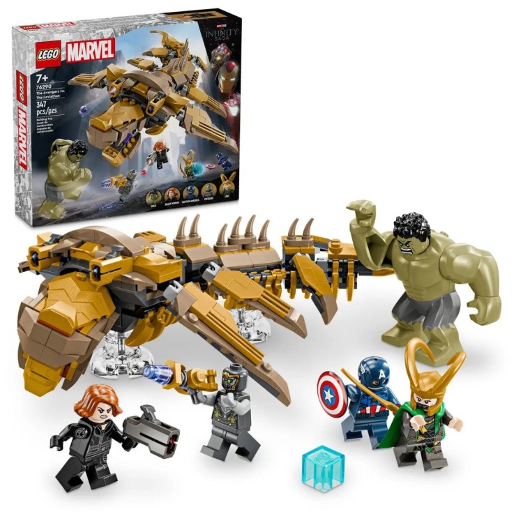 LEGO Super Heroes - The Avengers Vs The Leviathan 76290