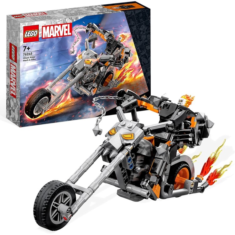 LEGO Super Heroes Ghost Rider Mech & Bike 76245