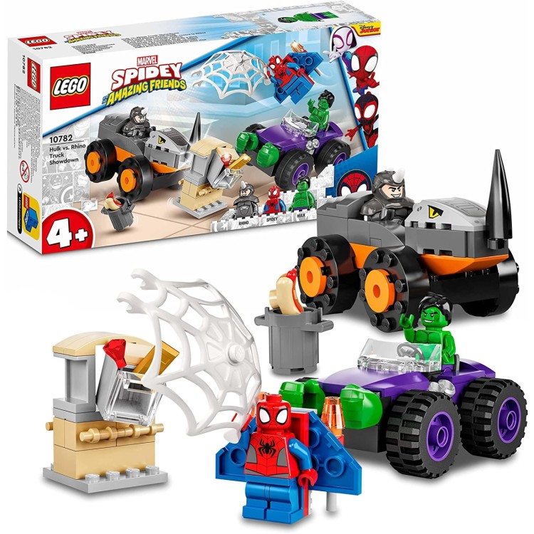 LEGO Super Heroes Hulk vs Rhino Truck Showdown 10782