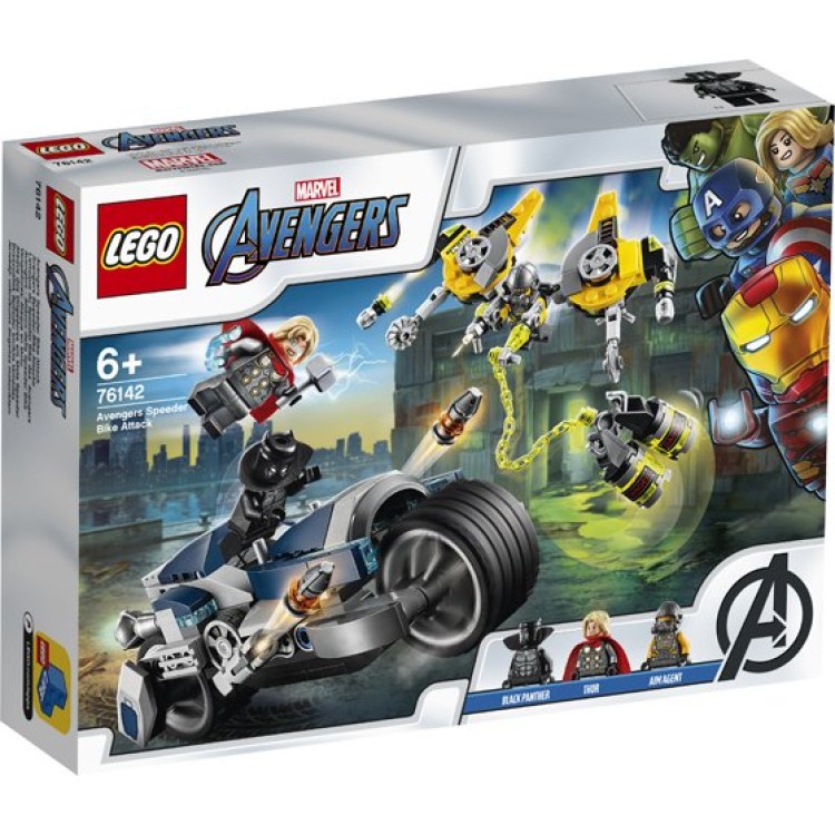 LEGO Super Heroes Marvel Avengers Speeder Bike Attack 76142