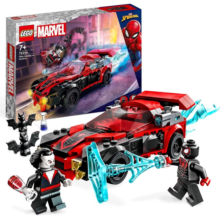 LEGO Super Heroes Miles Morales vs. Morbius 76244