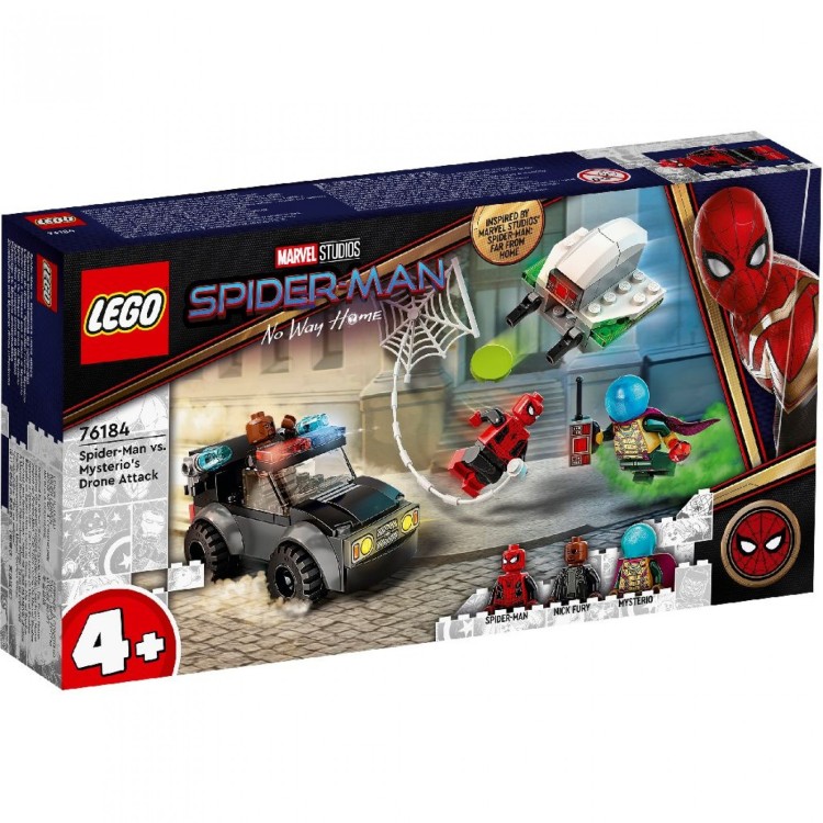 LEGO Super Heroes Spider-Man v Mysterio's Drone Attack 76184