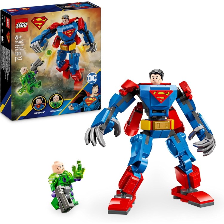 LEGO Super Heroes Superman Mech Vs Lex Luthor 76302