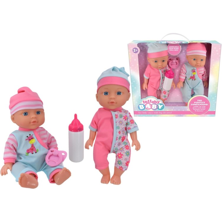 Lullaby Baby Twin Doll Set 10