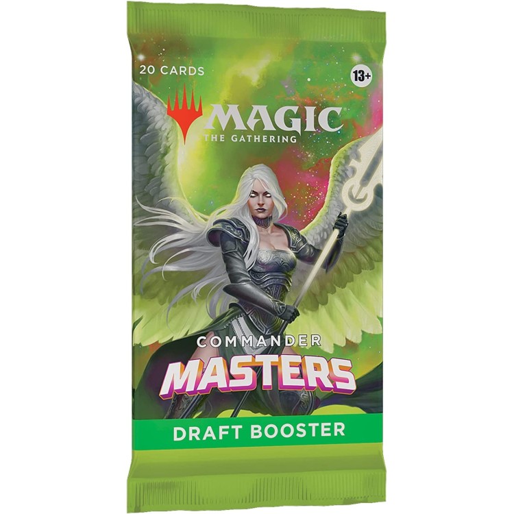 Magic the Gathering Commander Masters Draft Booster