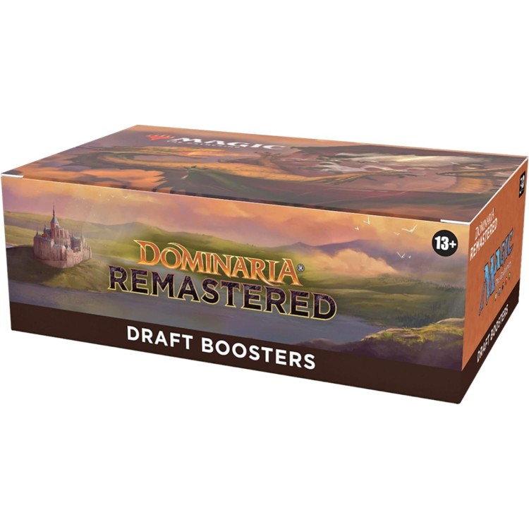 Magic the Gathering Dominaria Remastered Draft Booster Box (Sealed)