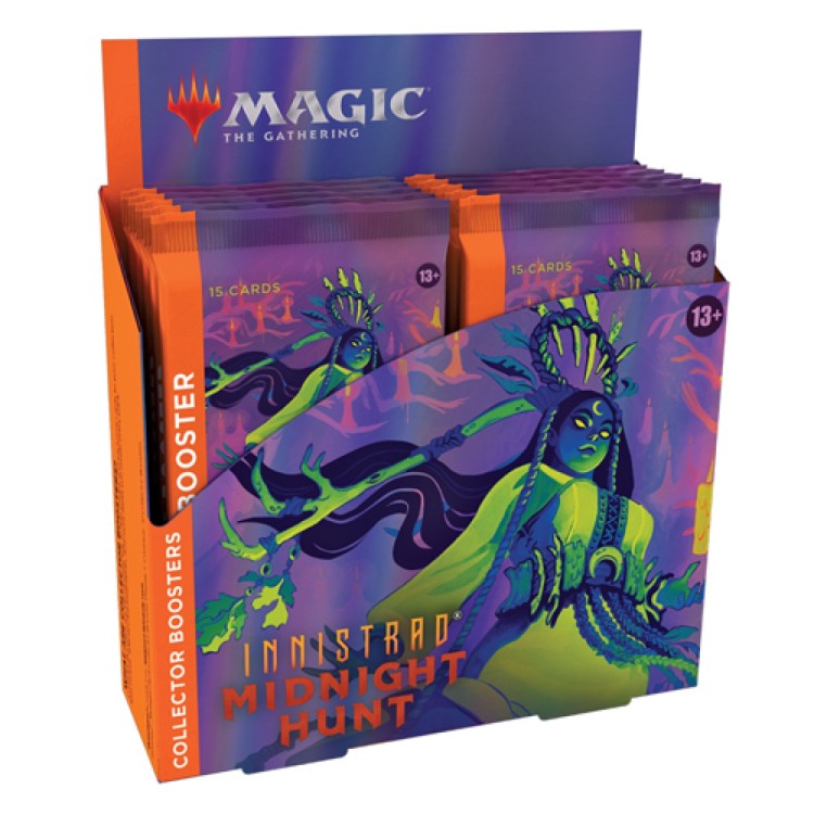 Magic The Gathering Innistrad Midnight Hunt Sealed Collector Booster Box