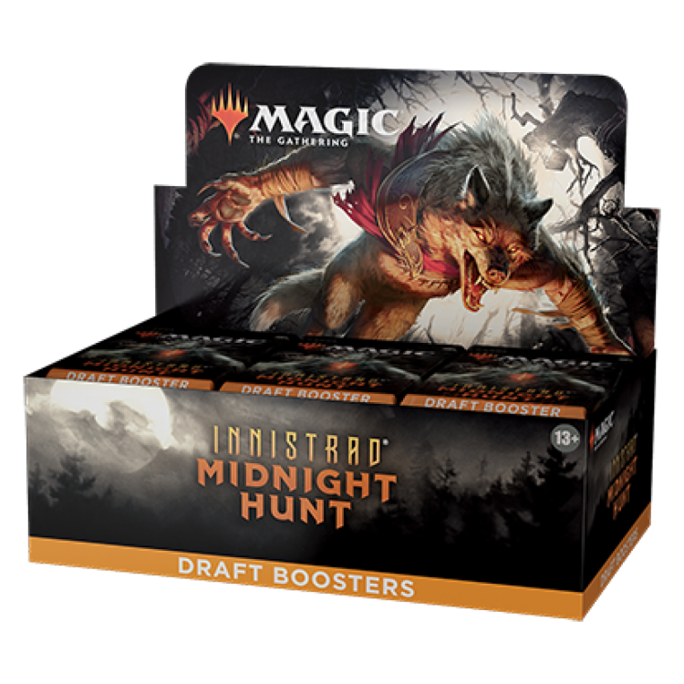 Magic The Gathering Innistrad Midnight Hunt Sealed 36 Draft Booster Box