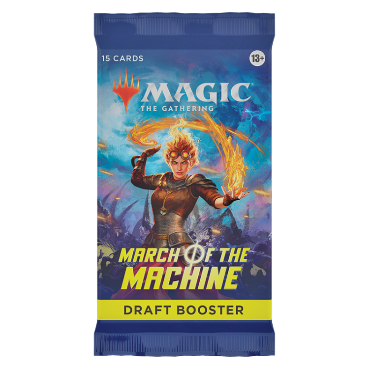 Magic the Gathering March of the Machine Draft Booster