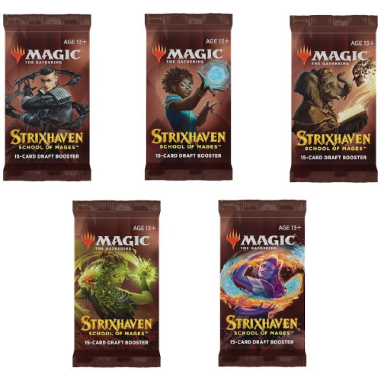 Magic the Gathering Strixhaven School of Mages Draft Booster