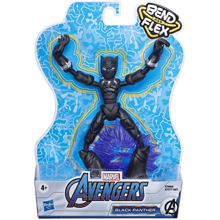 Marvel Avengers Bend and Flex Black Panther Action Figure