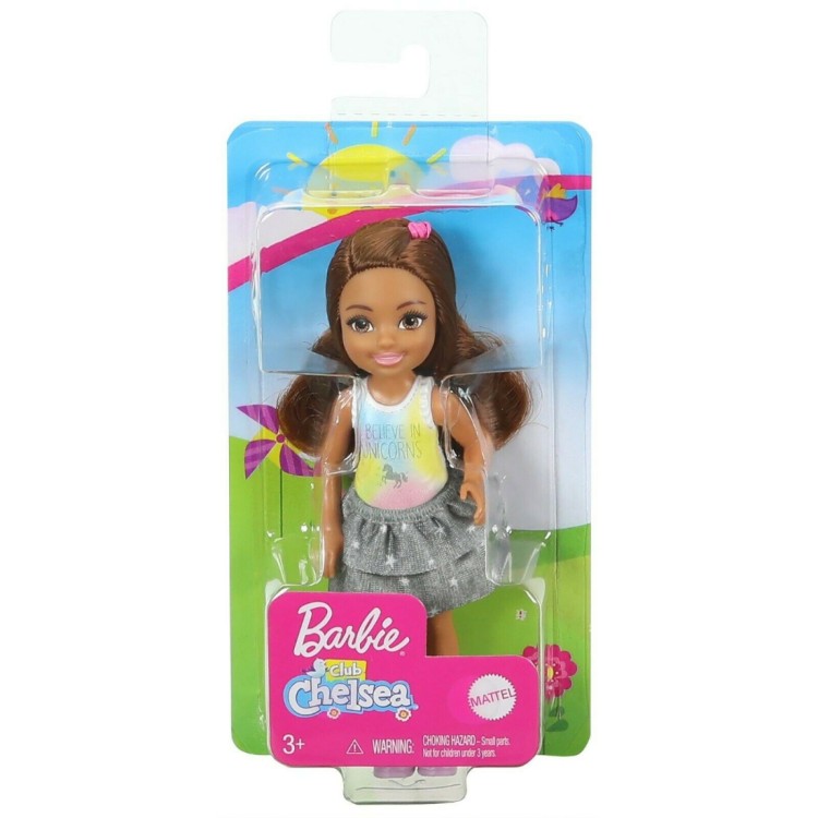 Mattel Barbie Club Chelsea Doll - Brunette Unicorns