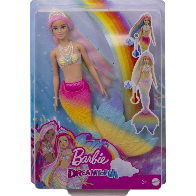 Mattel Barbie Doll - Dreamtopia - Rainbow Magic Mermaid