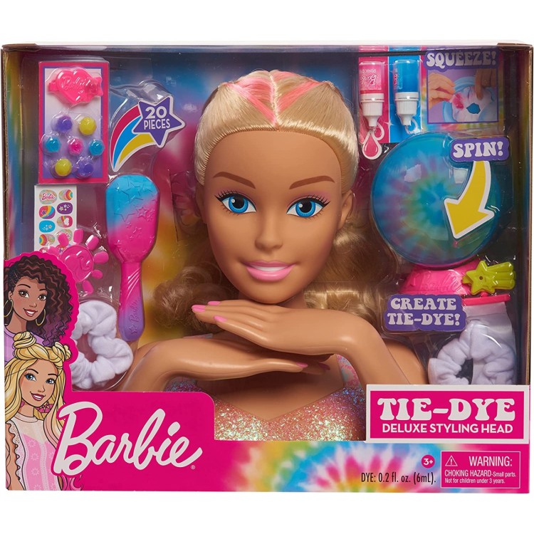 Mattel Barbie Tie-Dye Deluxe Styling Head