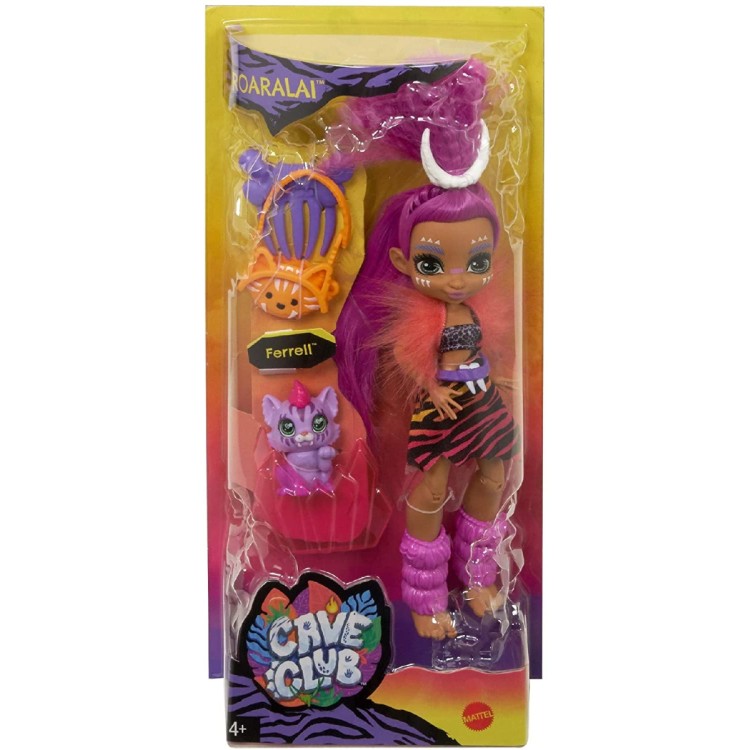 Mattel Cave Club Doll - Roaralai with Ferrell